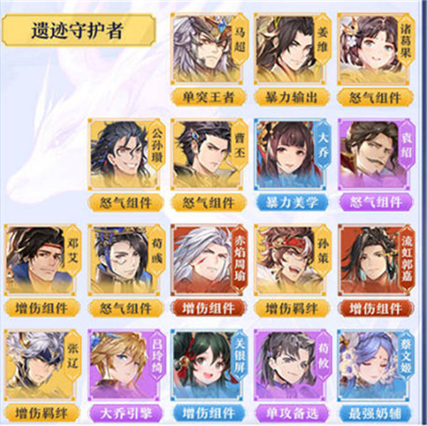 三国志幻想大陆9月最新武将强度排行榜一览2022