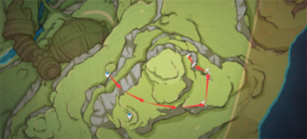 原神3.3电气水晶最快采集路线