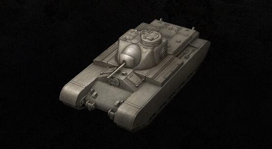 《坦克世界闪击战》丘吉尔枪支架介绍