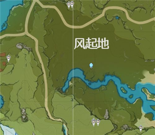 《原神》蒲公英籽采集路线分布图