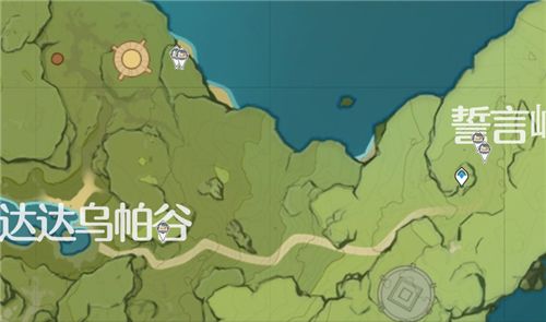 《原神》蒲公英籽采集路线分布图