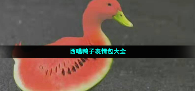 西噶鸭子表情包大全