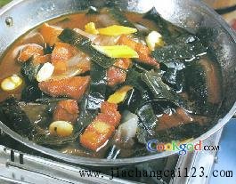 海带粉皮炖肉