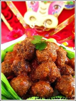 香菇牛肉丸子