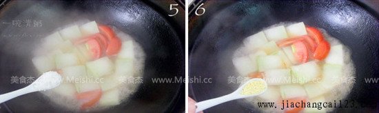 番茄炒冬瓜