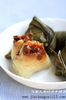 葡萄干桂圆粽子