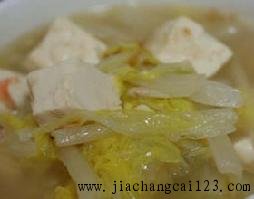 白菜炖豆腐