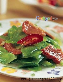 豉椒蒸腊肉