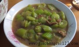 丝瓜炒肉