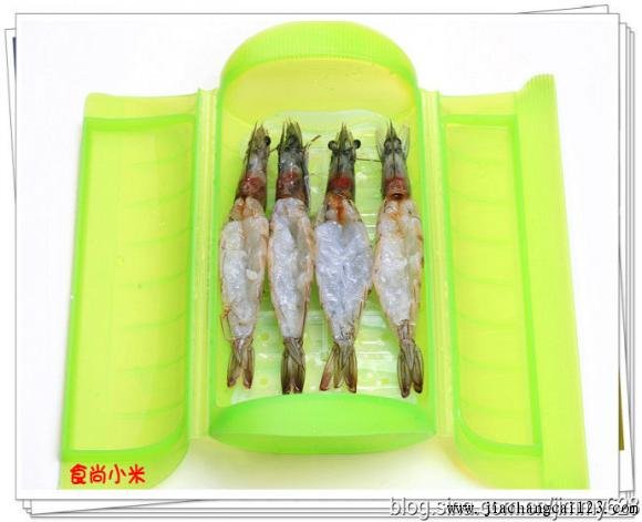 蒜蓉开边虾做法