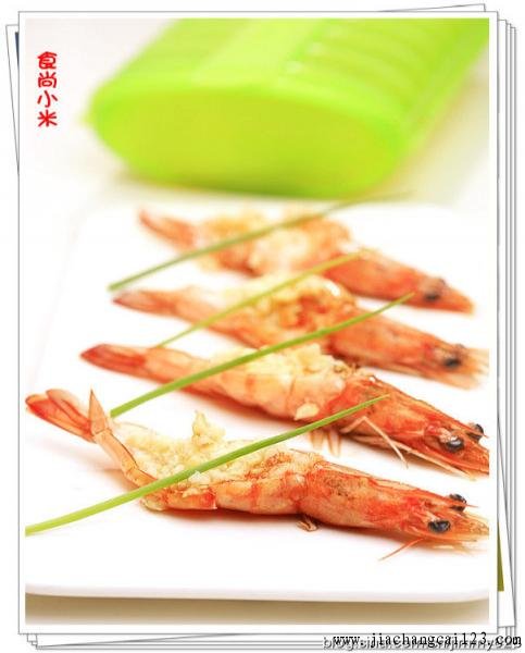 蒜蓉开边虾