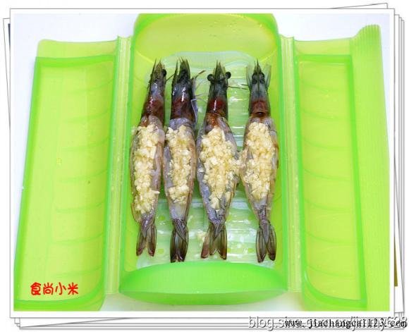 蒜蓉开边虾1