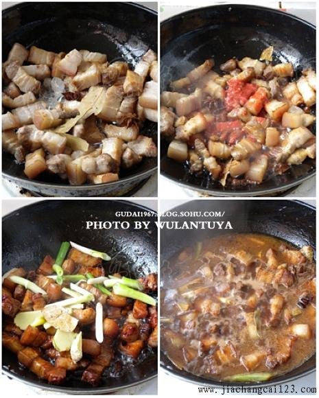 腐乳汁红烧肉的做法