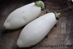 蒜泥肉末茄子原料