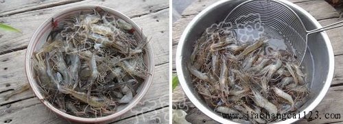 酥炸河虾步骤1-2