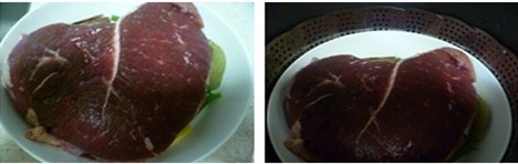 凉拌豆豉牛肉步骤2