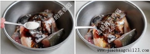 酱焗鱼头步骤7-8