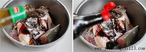 酱焗鱼头步骤5-6