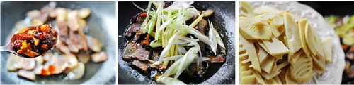 春笋炒腊肉步骤7-9