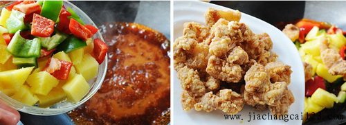 菠萝咕咾肉步骤9-10