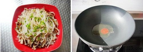 白灼金针菇步骤4