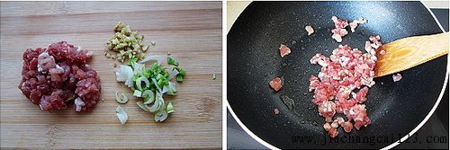 麻汁肉丁蕨根粉步骤5