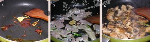 麻辣炒鱼片步骤4-6