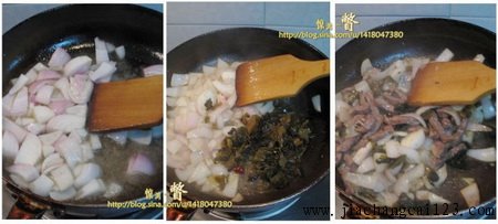 酸菜洋葱炒牛肉步骤6-7