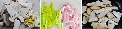 杏鲍菇炒肉的做法
