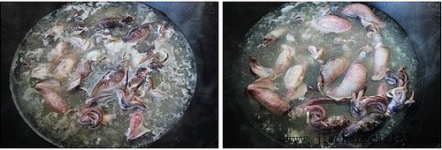 韭菜滑小管的做法