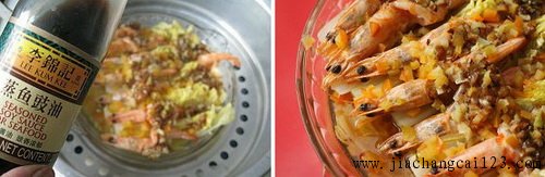 金银蒜开背虾