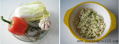 金银蒜开背虾