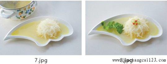 鸡汁萝卜丝