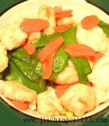 芙蓉炒鸡片