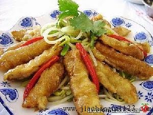 葱辣鱼条