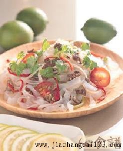 泰式凉拌牛肉冬粉