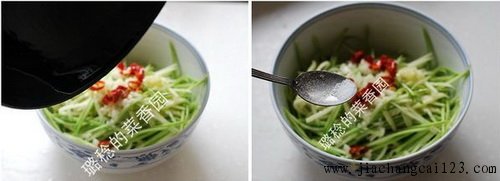 生拌西葫芦步骤5-6