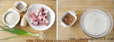 干贝排骨粥步骤1-2