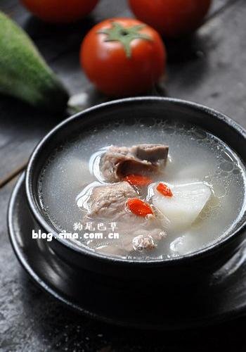 枸杞山药排骨汤