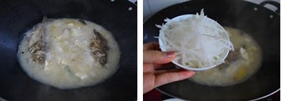 鲫鱼萝卜豆腐汤步骤9-10