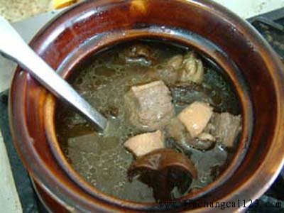 参地老鸭汤