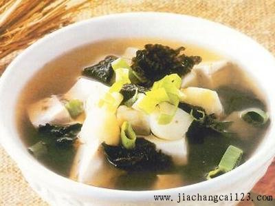 紫菜腐汤
