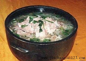葱头羊肉汤