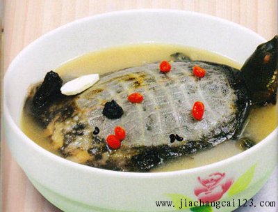 枸地甲鱼补肾汤