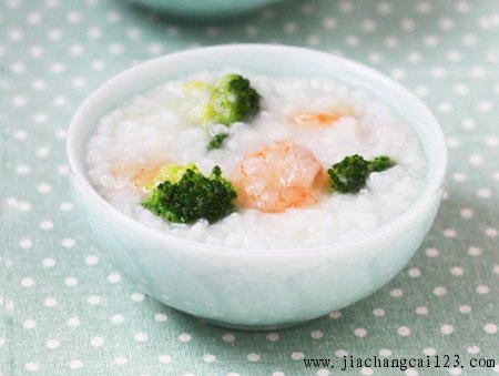 虾仁砂锅粥