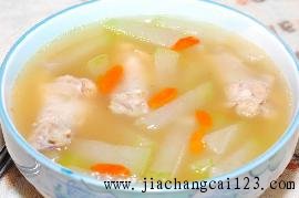 鸡腿冬瓜汤