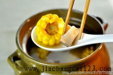玉米山药龙骨汤步骤6