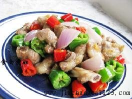 绿茶蒜香排骨