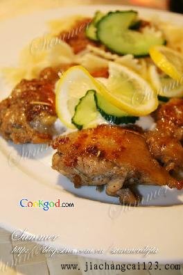 香煎鸡腿