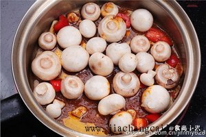 咖喱小蘑菇步骤4